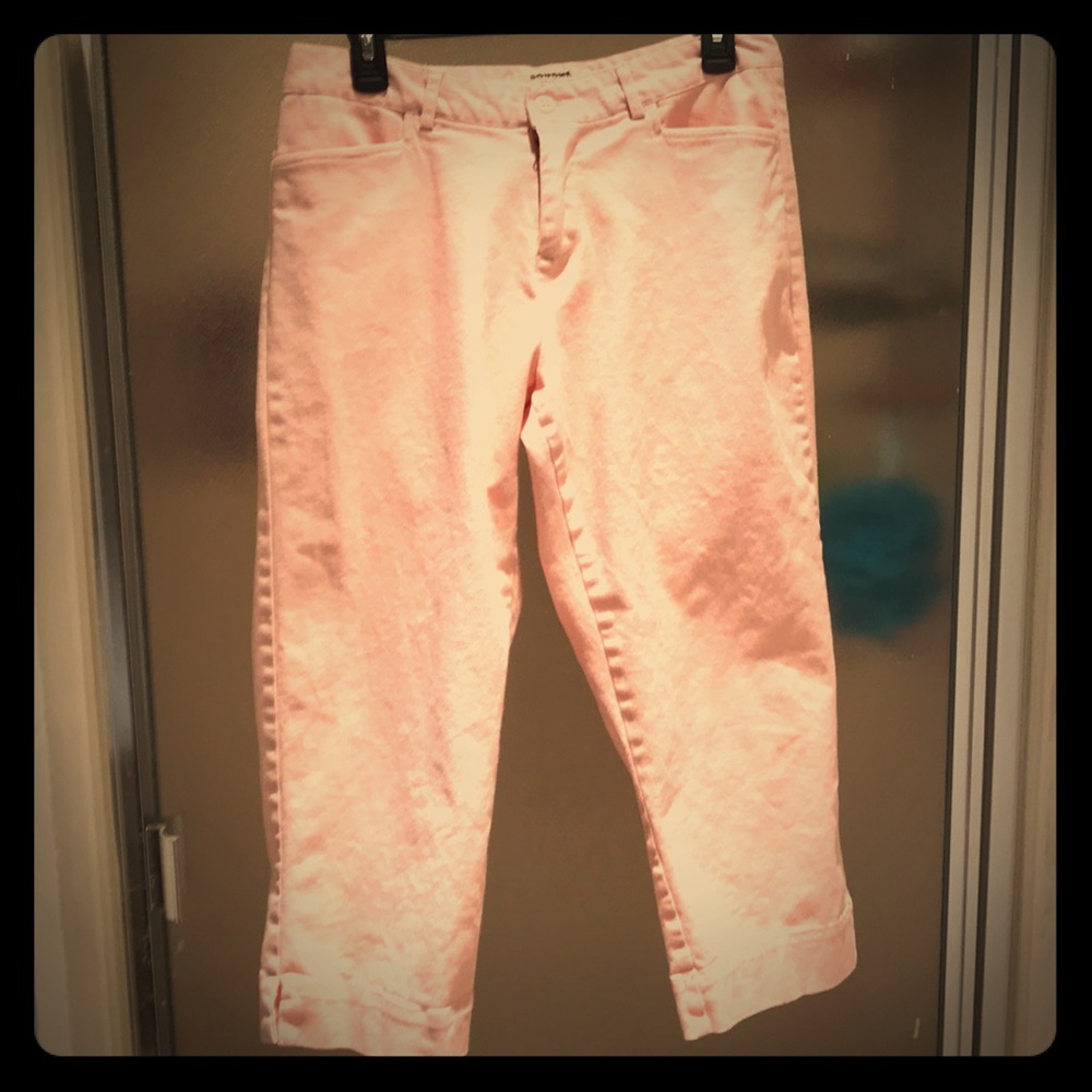💗NWOT Pink Capri Pants Sz 8💗